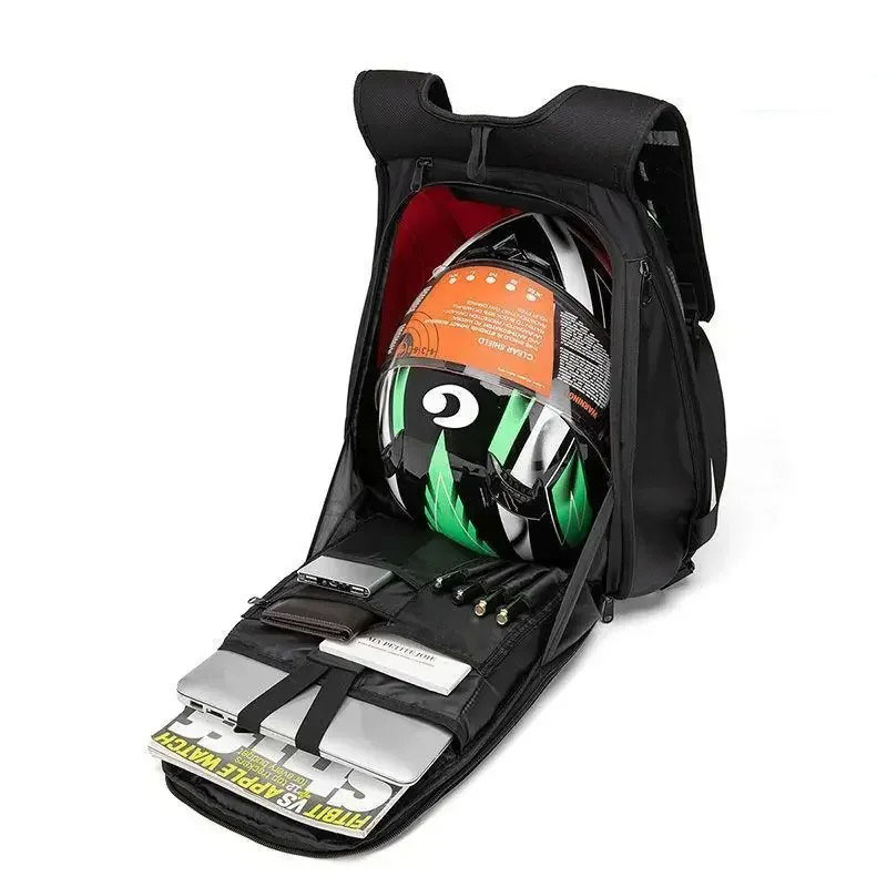 Carbon Fiber Motorcycle Backpa - Motorcycle Gear Backpack ulasan dan harga