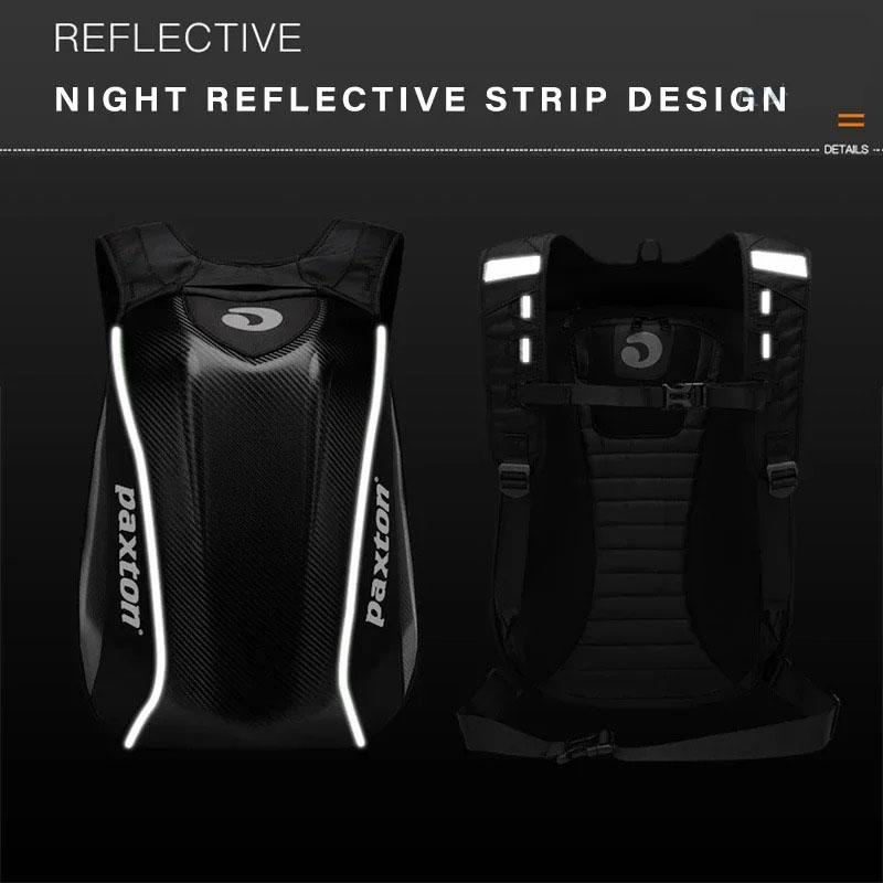 Carbon Fiber Motorcycle Backpa - Motorcycle Gear Backpack ulasan dan harga