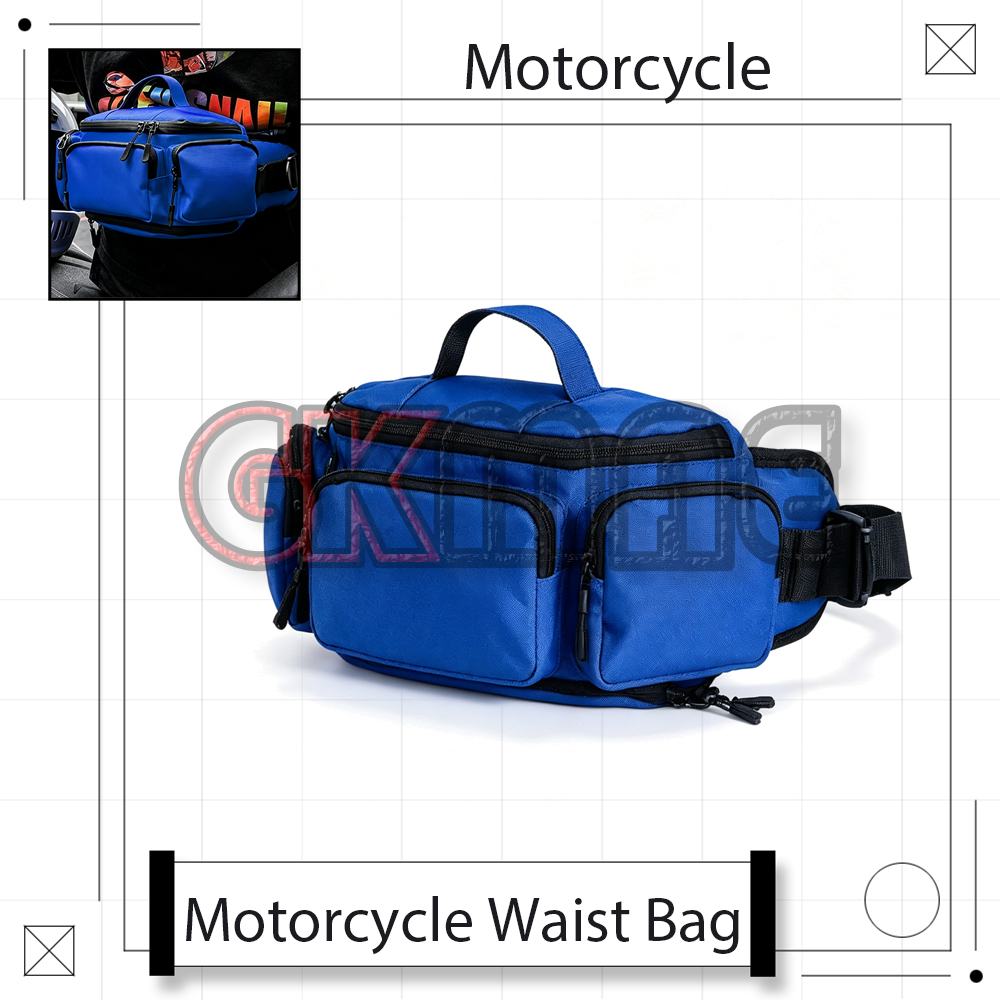 Motorcycle Waist Bag Sling Cro - Motorcycle Gear Backpack ulasan dan harga
