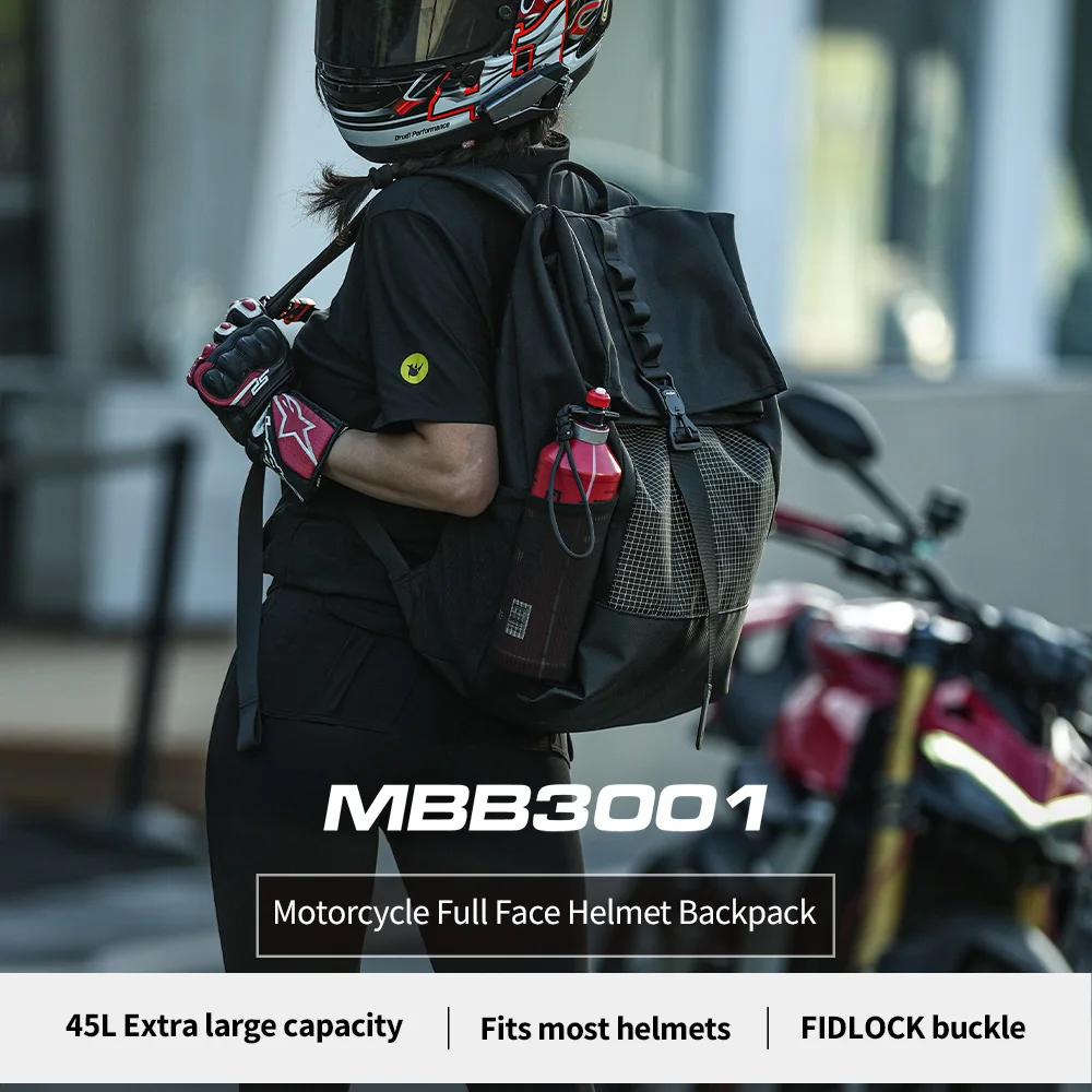 Rhinowalk Motorcycle Helmet Ba - Motorcycle Gear Backpack ulasan dan harga